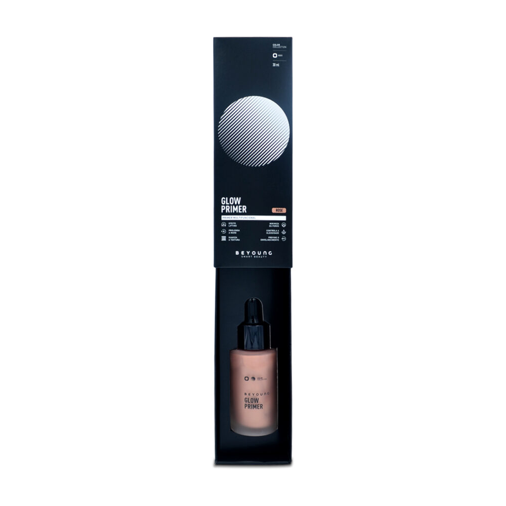 Beyoung Glow Primer Rose Serum Multifunctional Color Collection Skin 30ml/1.01fl.oz - Image 3