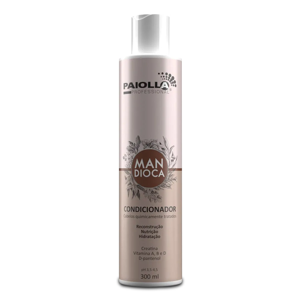 Paiolla Professional Conditioner Mandioca Hair 300ml/10.14 fl.oz