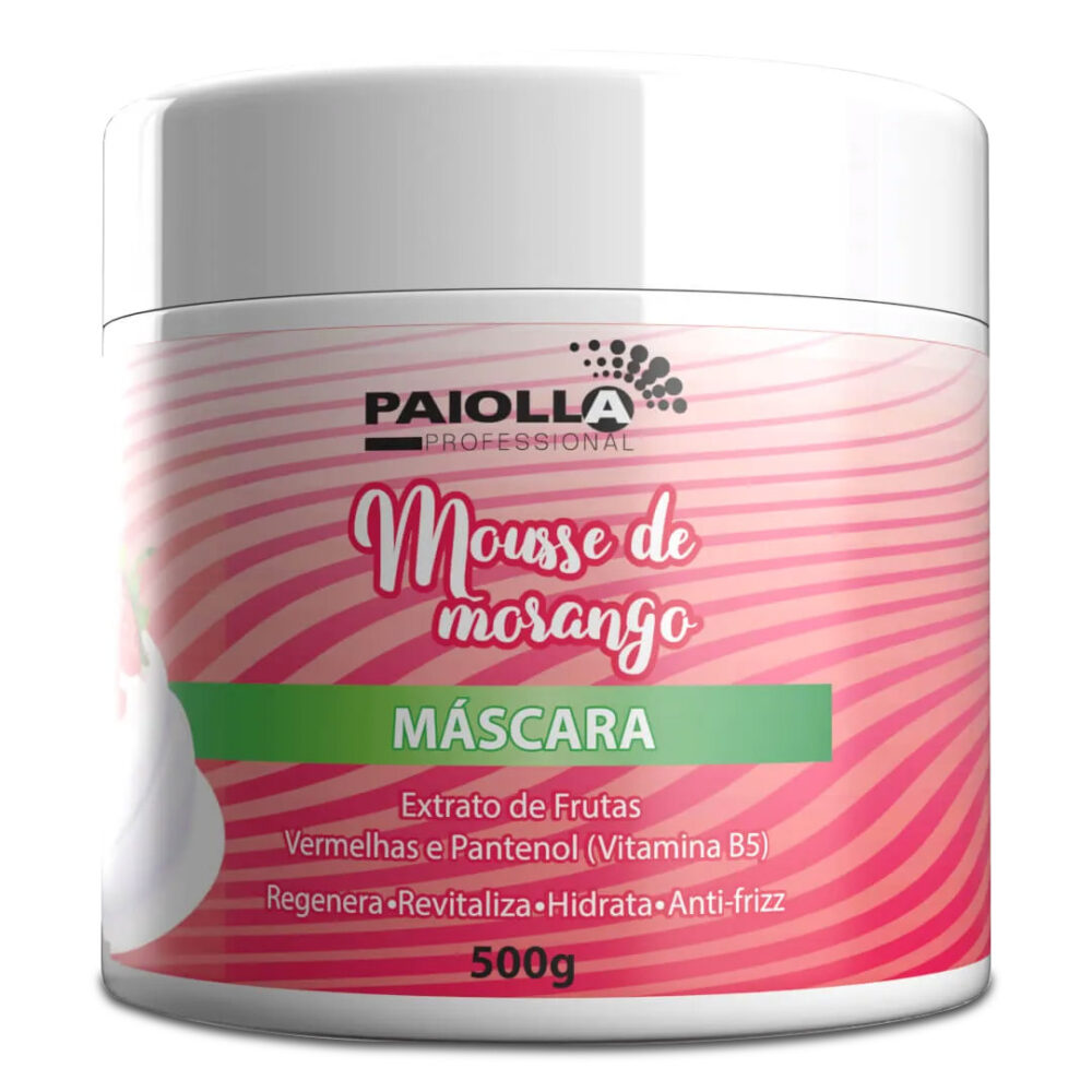 Paiolla Fruit Extract Strawberry Mousse Mask 500g/17.63 oz