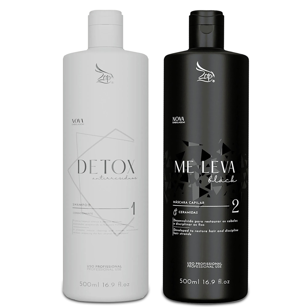 Zap Progressive Kit Me Leva Black 2x500ml/2×16.90 fl.oz
