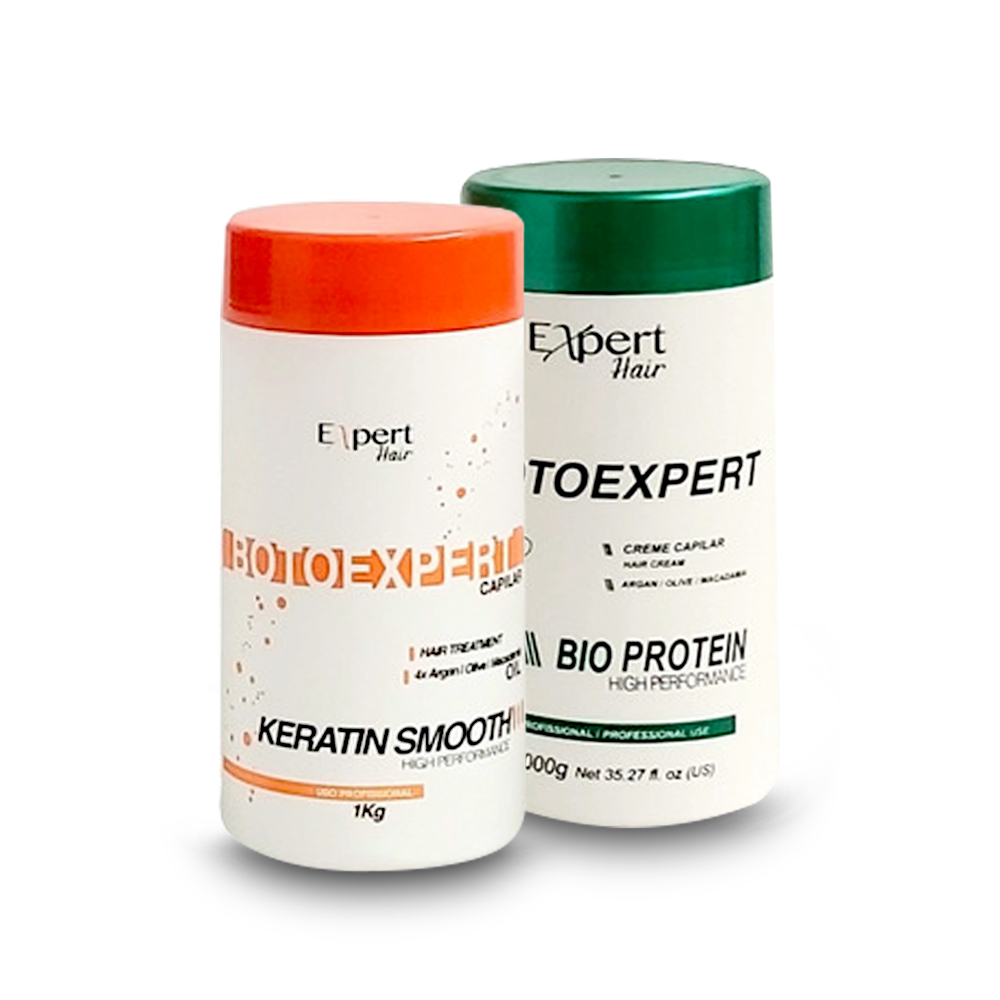 Expert Hair Botox Keratin Smooth + Bio Protein Kit  oz