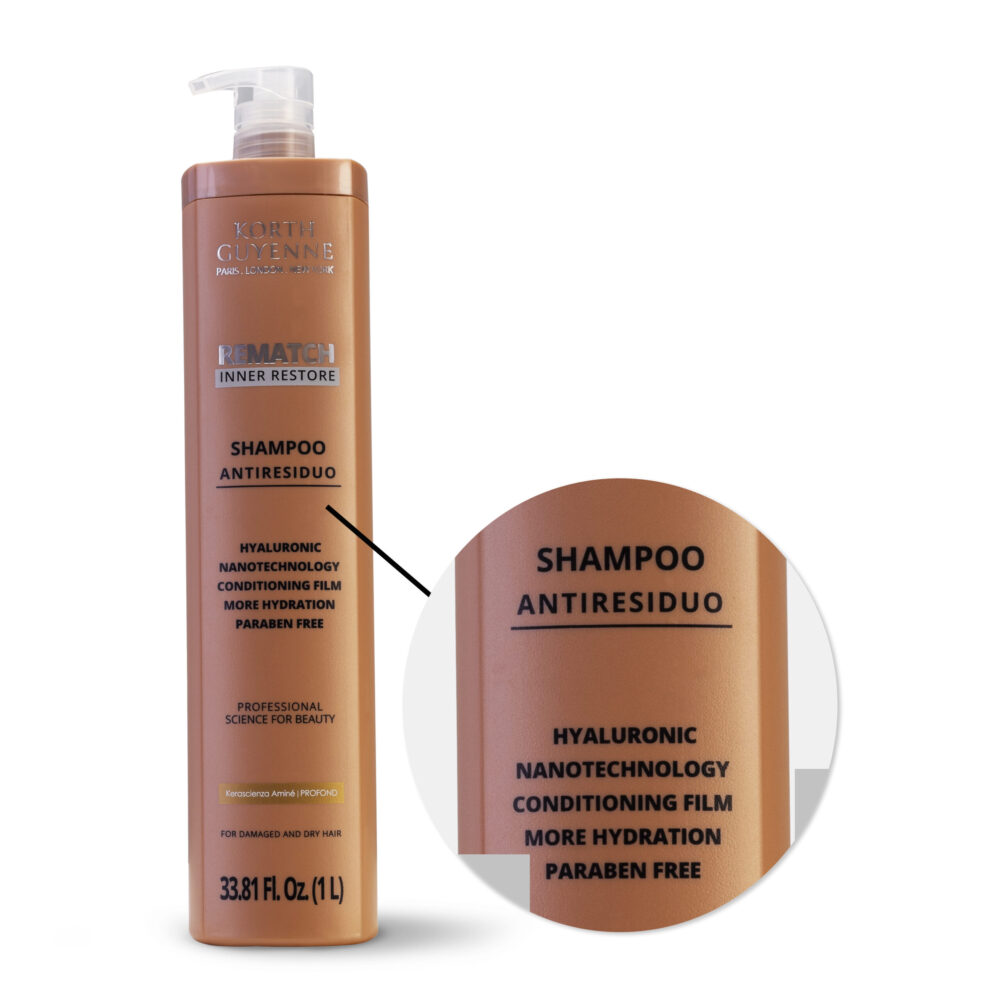 Kit Korth Guyenne Rematch Inner Restore Shampoo and Straightening System Professional 2x1L/2x33.8 fl.oz - Image 4