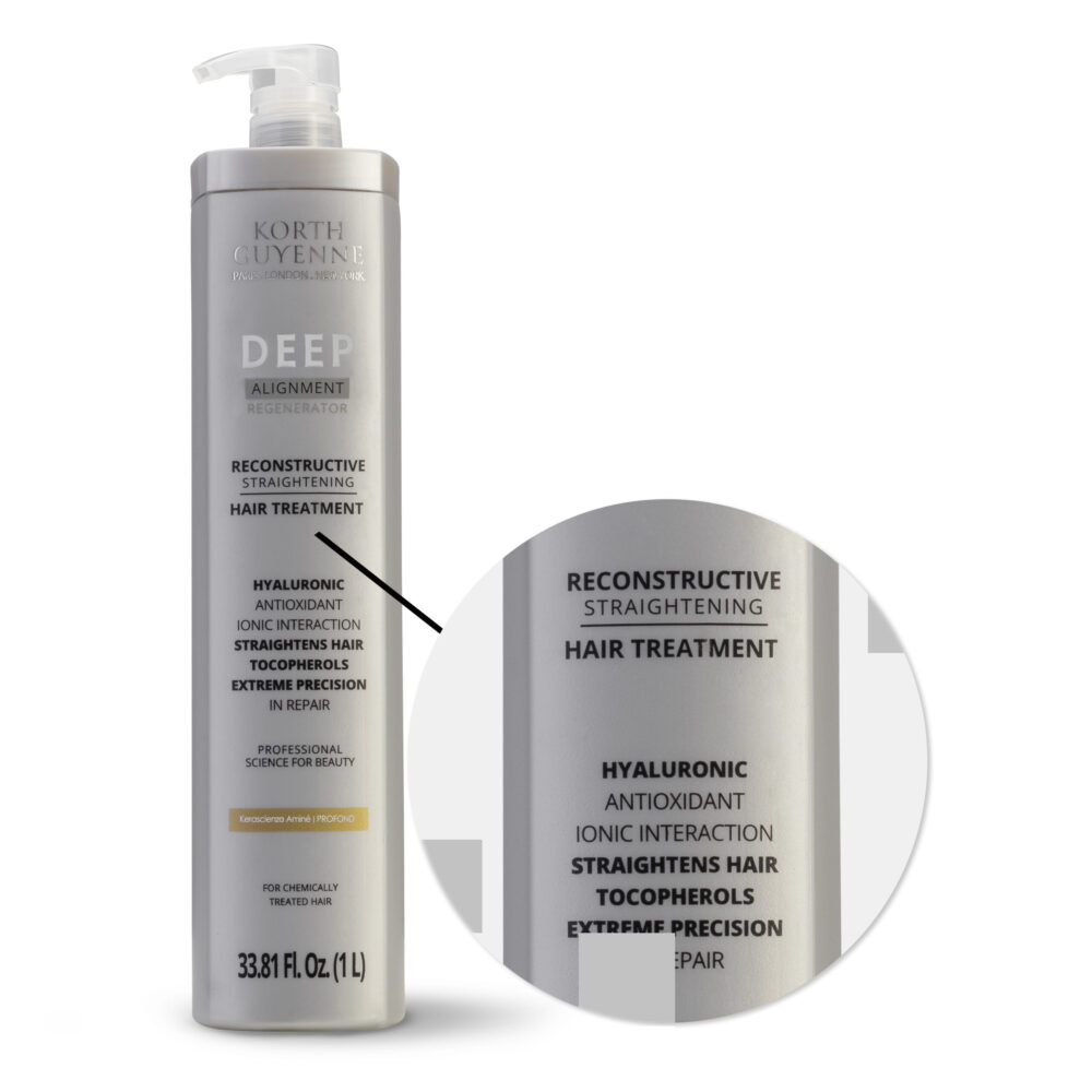 Kit Korth Guyenne Deep Anti-Residue Shampoo and Korth Guyenne Deep Hair Treatment 2x1L/2x33.8 fl.oz - Image 5