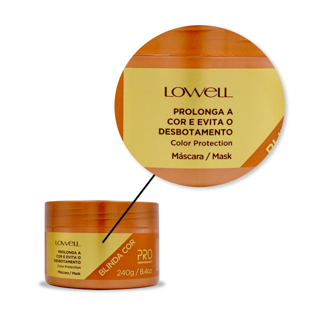 Kit Lowell Blinda Cor Shampoo + Conditioner + Mask and Leave-in Extends Color - Image 7