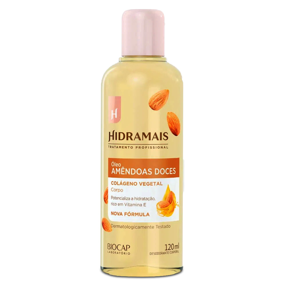 Hidramais Almond Body Oil 120ml/4.05 fl.oz