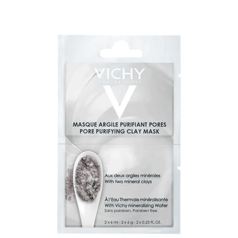 Vichy Purifying Mineral Clay for Oily Skin 2x6ml / 2×0.23 fl.oz