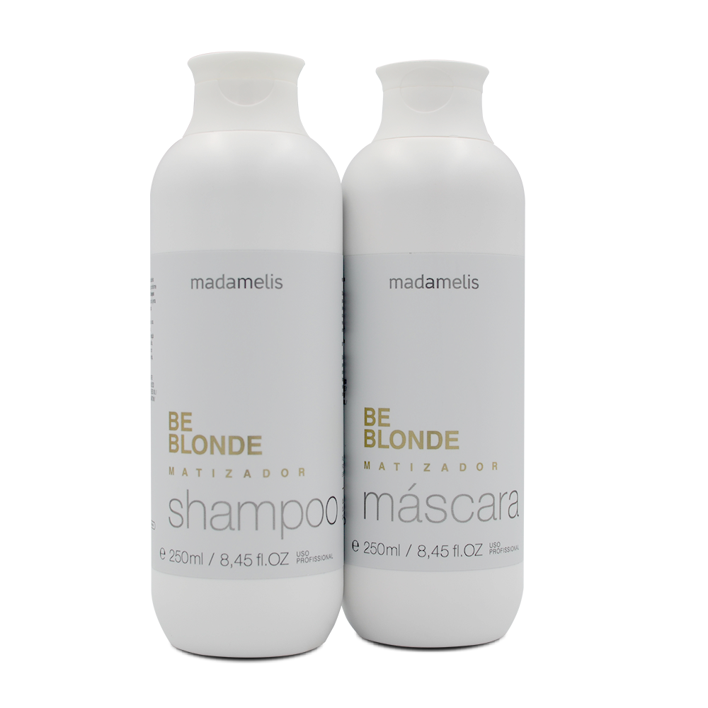 Madamelis Kit Be Blond Matizer Shampoo and Mask 2x250ml/2×8.45 fl.oz
