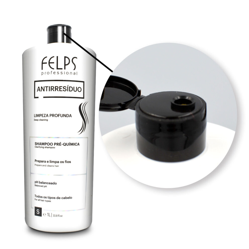 Felps Clarifying Anti-Residue Shampoo Deep Cleansing 1L/33.8 fl.oz - Image 3