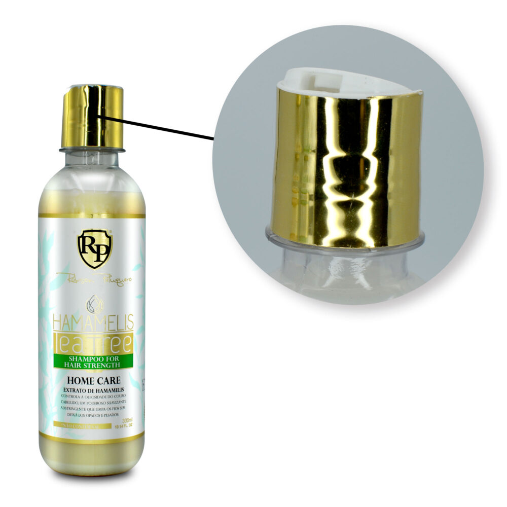 Kit Hamamelis Tea Tree Robson Peluquero Shampoo Mask and Shampoo For Hair Strength 3x300ml/10.14 fl.oz - Image 4