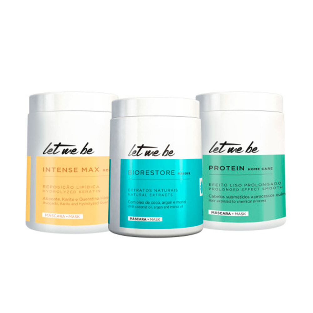 Let Me Be Strengthening Hair Schedule - Moisturizing, Nourishing and Reconstructing 3x1kg/3x35.2 oz