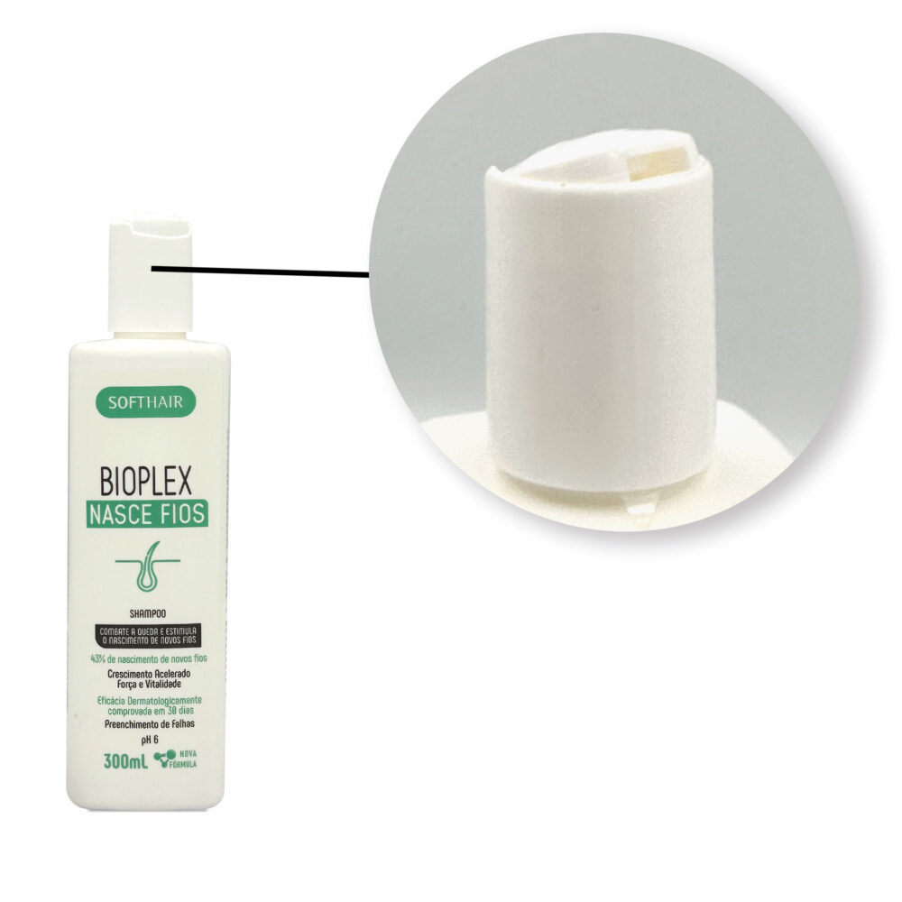 Kit Bioplex Shampoo Conditioner Tonic Nasce Fios Soft Hair Complete Regrowth Treatment Hair Care 3 Units - Image 6