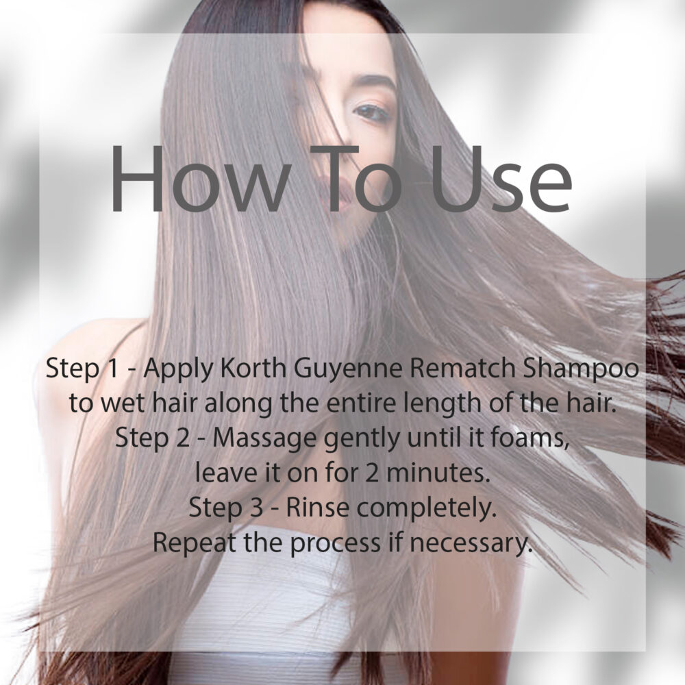 Korth Guyenne Rematch Inner Restore Deep Cleansing Shampoo  1L/33.8 fl.oz - Image 6