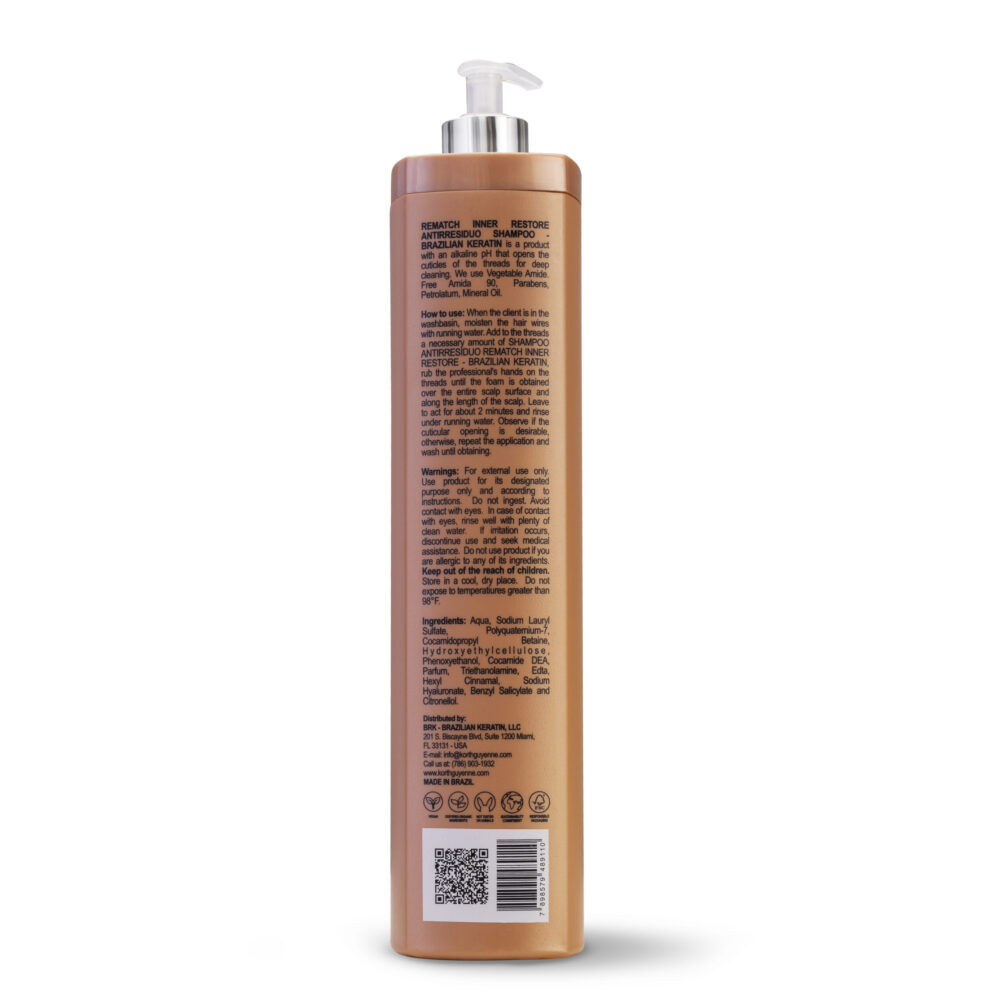 Korth Guyenne Rematch Inner Restore Deep Cleansing Shampoo  1L/33.8 fl.oz - Image 2