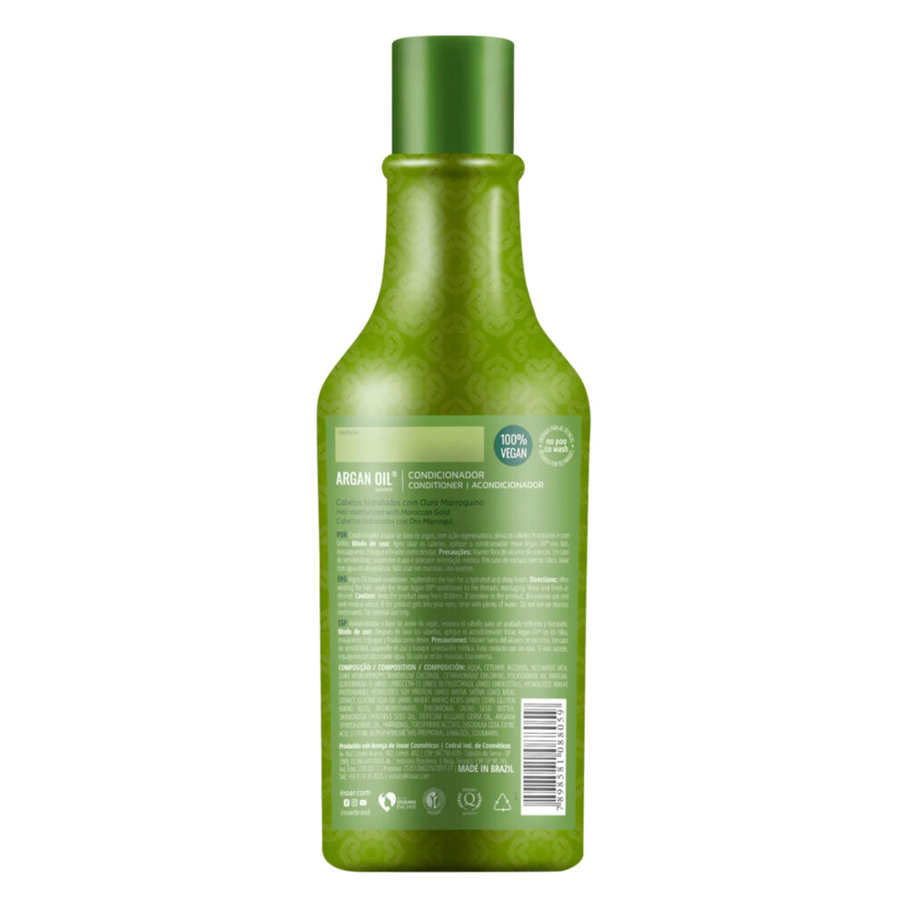 Inoar Argan Oil System Moisturizing Conditioner 500ml/16.9 fl.oz - Image 2