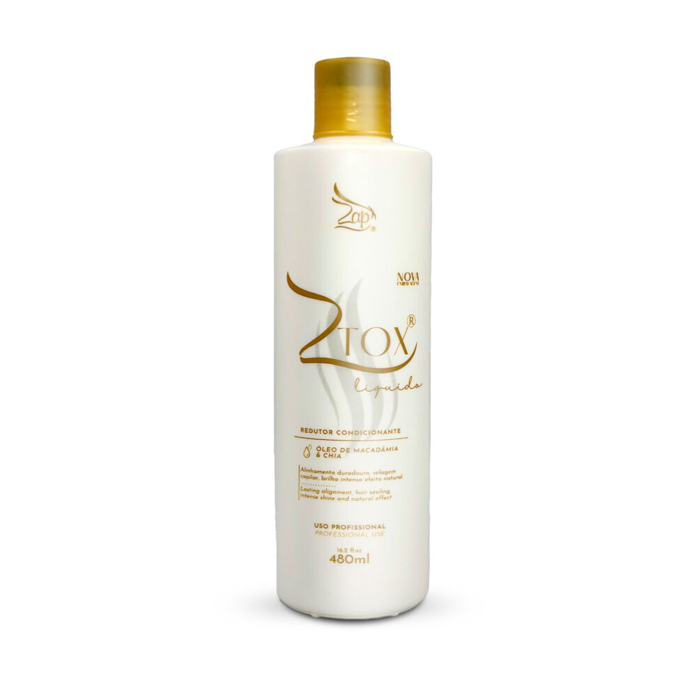Zap Ztox Liquid Btox Hair Conditioning Reducing Liquid Btox Natural Effect 480ml/16.2fl.oz