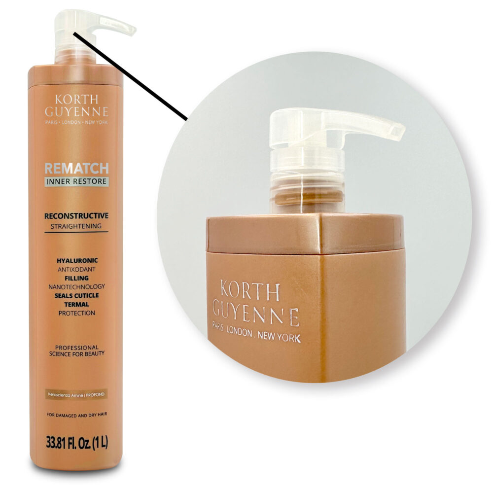 Korth Guyenne Smoothing Rematch Inner Restore Professional Hyaluronic Acid 1L/33.81 fl.oz - Image 2