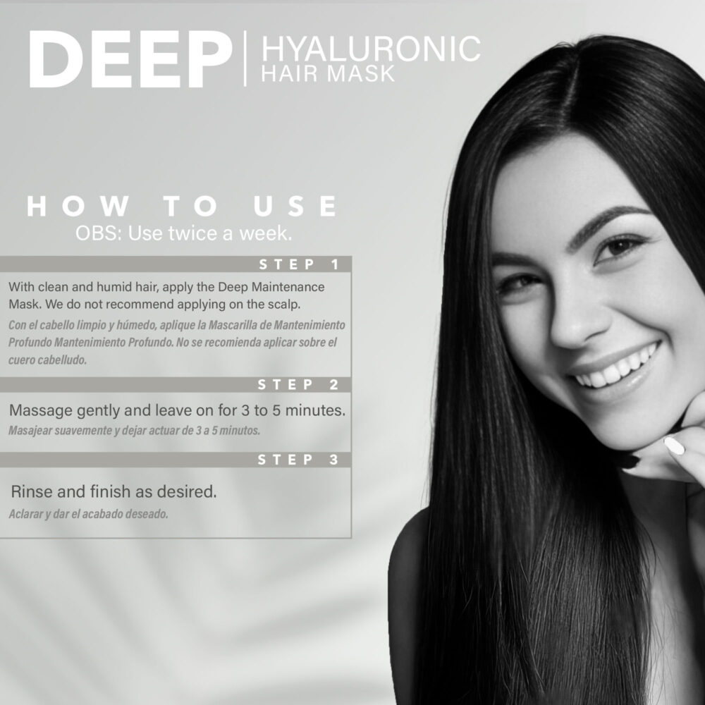 Korth Guyenne Mask Post Progressive Deep Hyaluronic Acid Maintenance Máscara Manutenção 500g/17.6 oz - Image 6