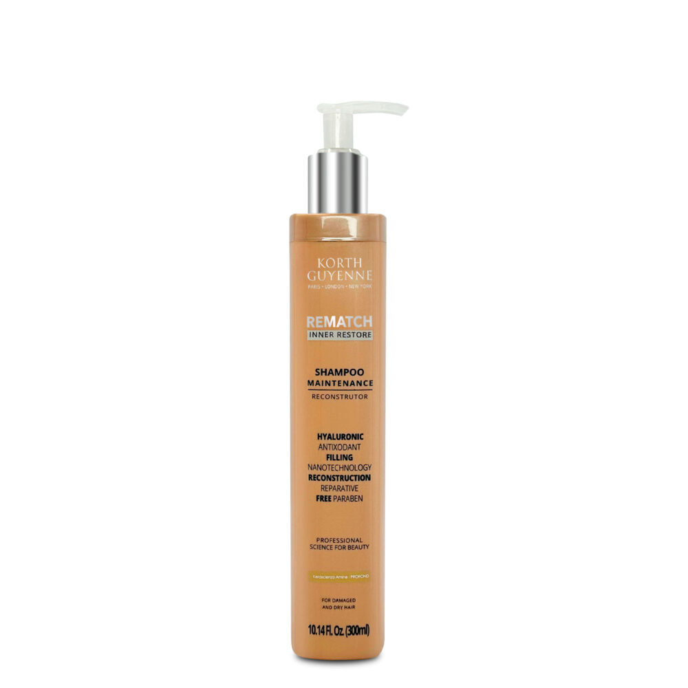 Korth Guyenne Rematch Inner Restore Shampoo Hyaluronic Acid Professional 300ml/10.14 fl.oz
