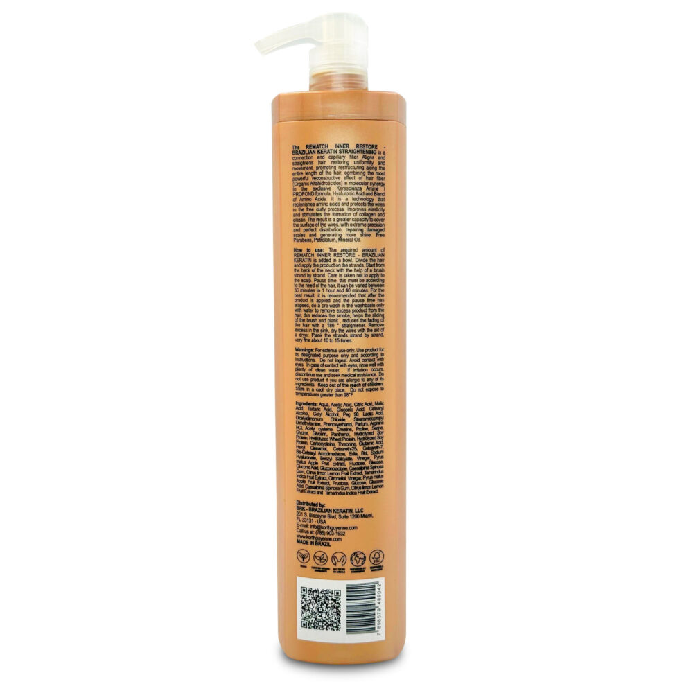 Korth Guyenne Smoothing Rematch Inner Restore Professional Hyaluronic Acid 1L/33.81 fl.oz - Image 3