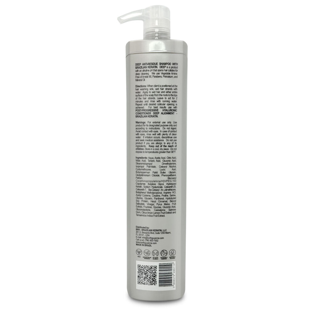 Korth Guyenne Deep Alignment Regenerating Shampoo Anti Residue Deep Cleansing 1L/33.8 fl.oz - Image 2