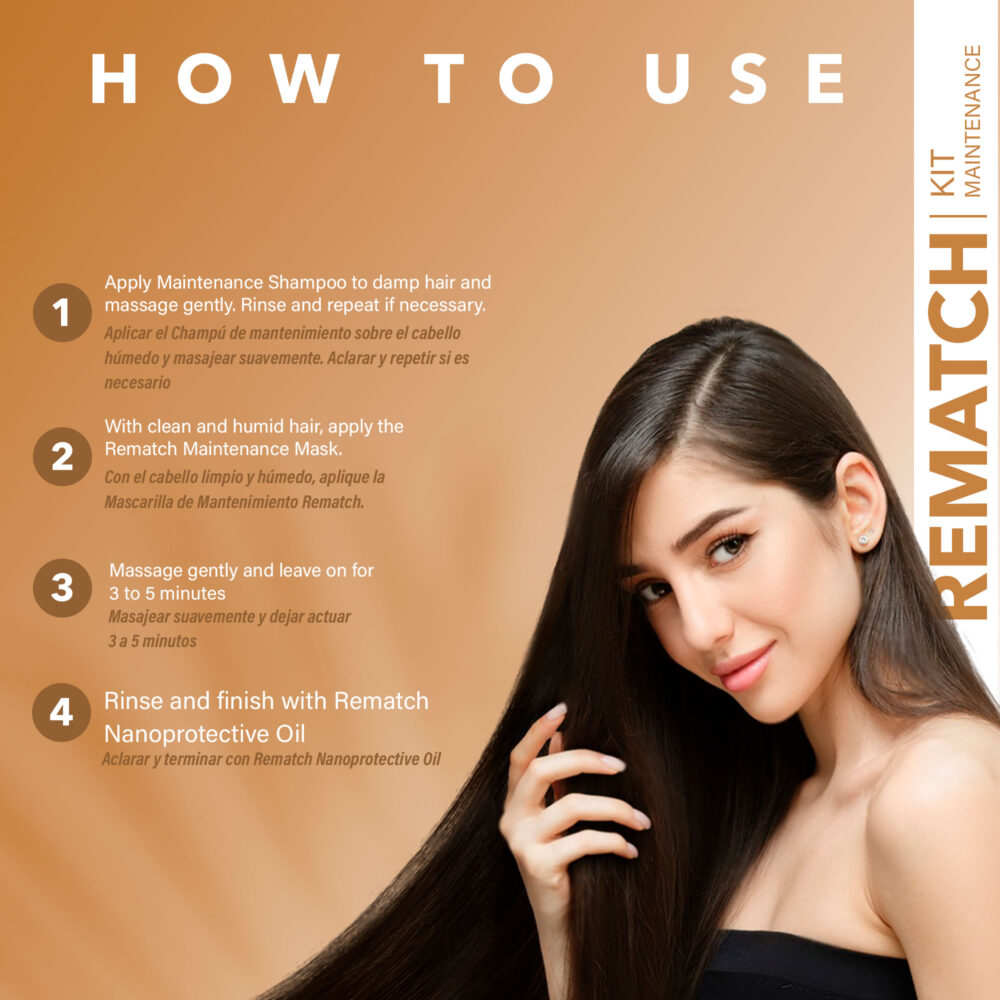 Korth Guyenne Rematch Kit - Shampoo, Mask and Oil - Image 3