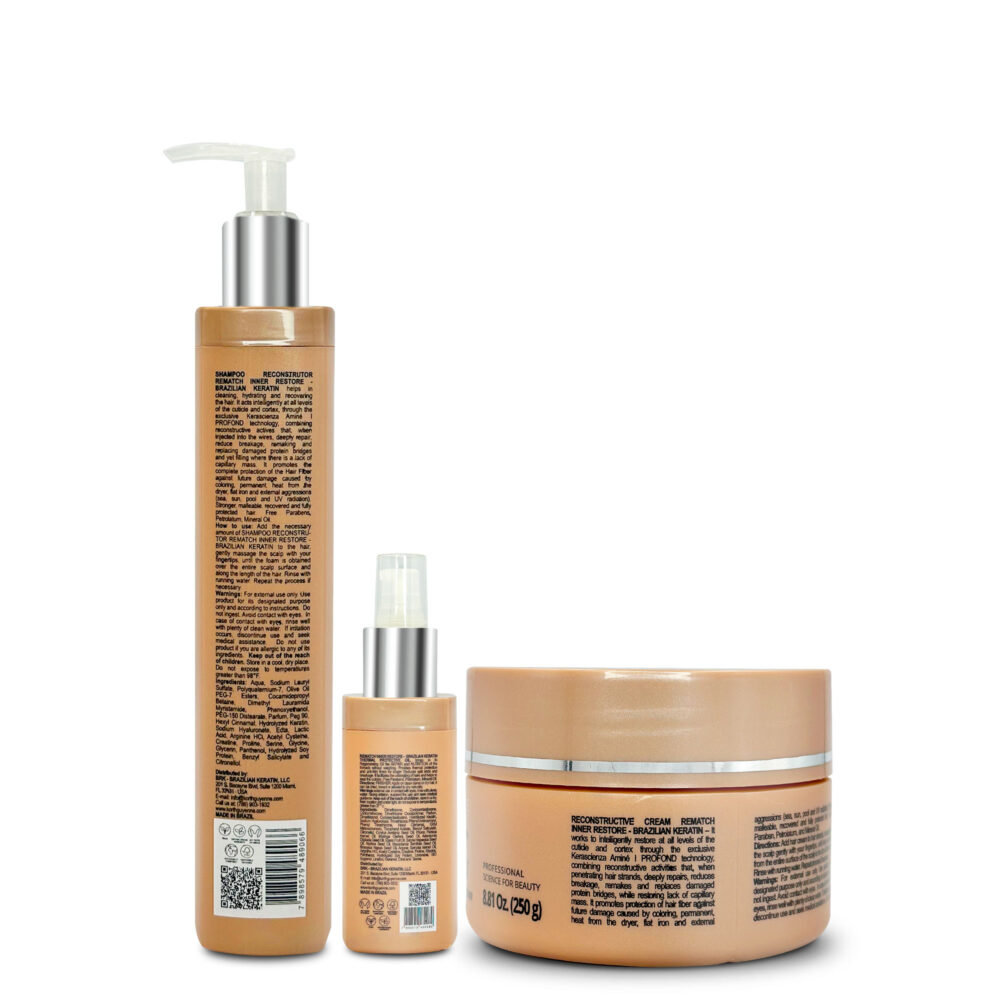 Korth Guyenne Rematch Kit - Shampoo, Mask and Oil - Image 2