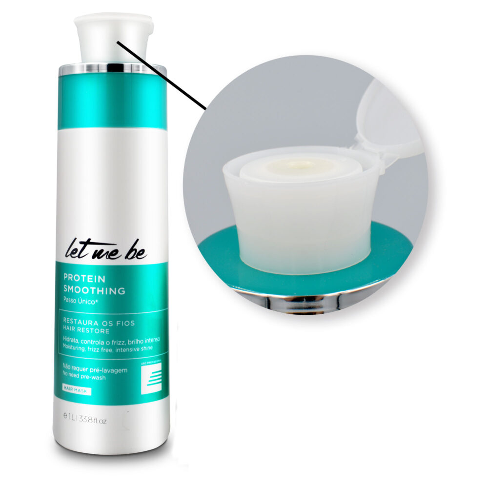 Let Me Be Progressive Protein Smoothing Hair Straightening Formol Free 500ml/16.9fl.oz - Image 3