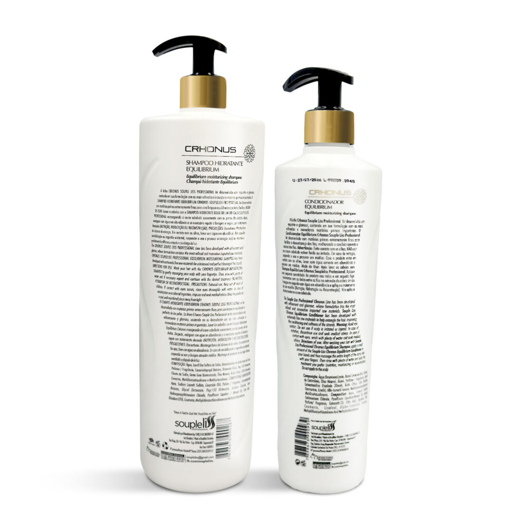 Soupleliss Crhonus Equilibrium Shampoo and Conditioner Kit - Image 2