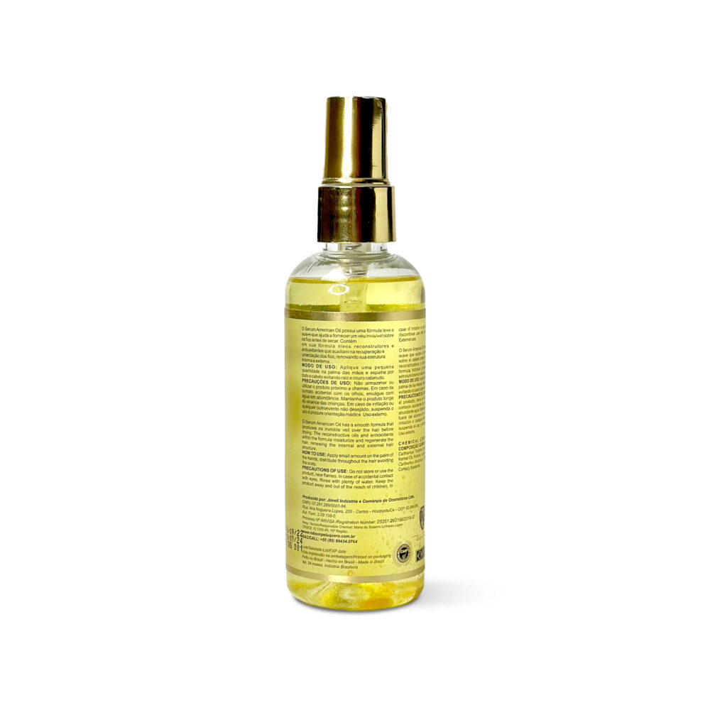 Robson Peluquero Hair Care American Oil Restores Hair Repair and Moisturizing 100ml/3.38 fl.oz - Image 2