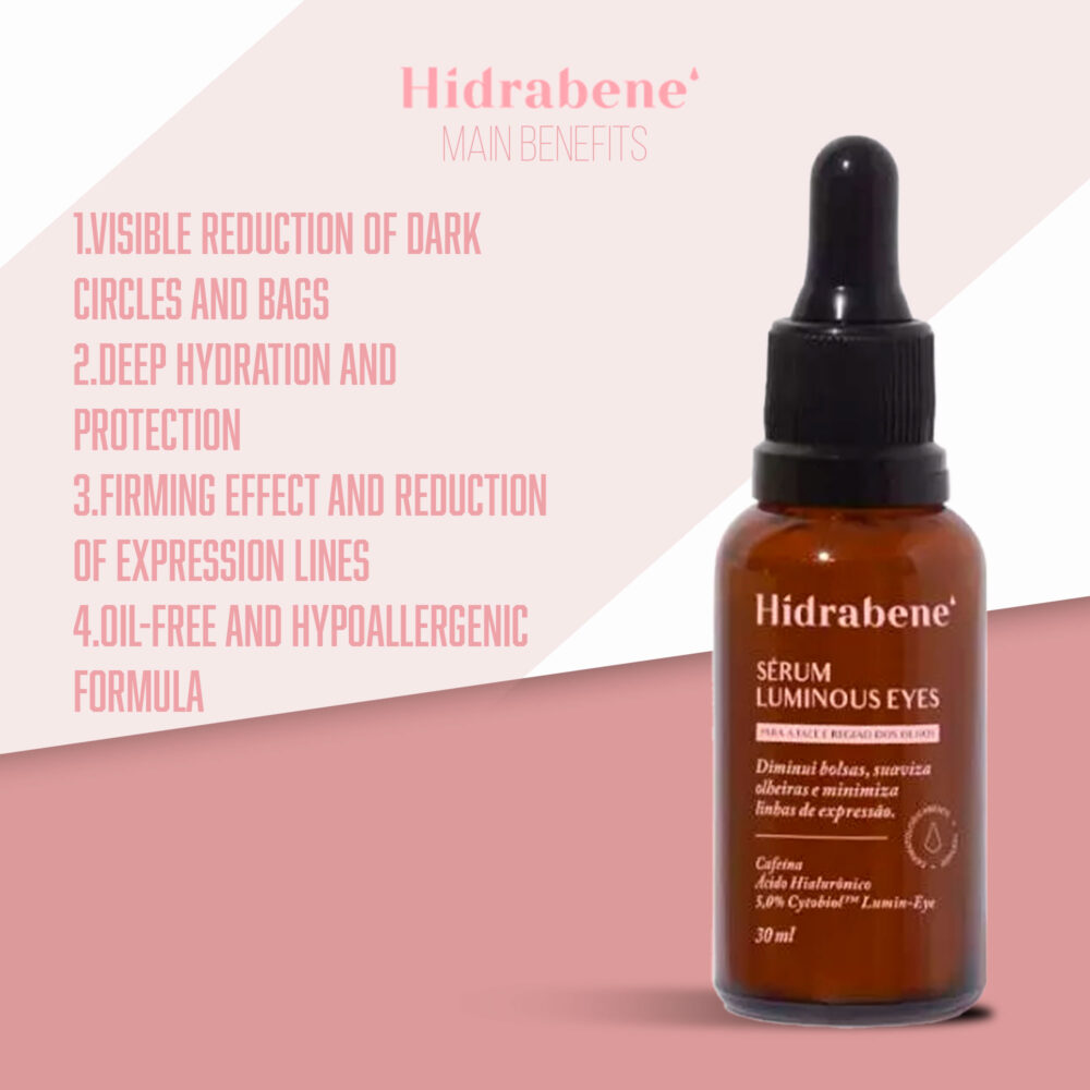 Hidrabene Serum Luminous Eyes Treatment 30ml/1.01fl.oz - Image 2