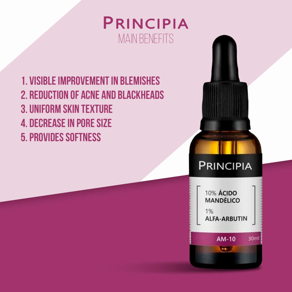 Principia Am-10 Serum: Mandelic Acid + Alpha-Arbutin 30ml/1.01fl.oz - Image 5