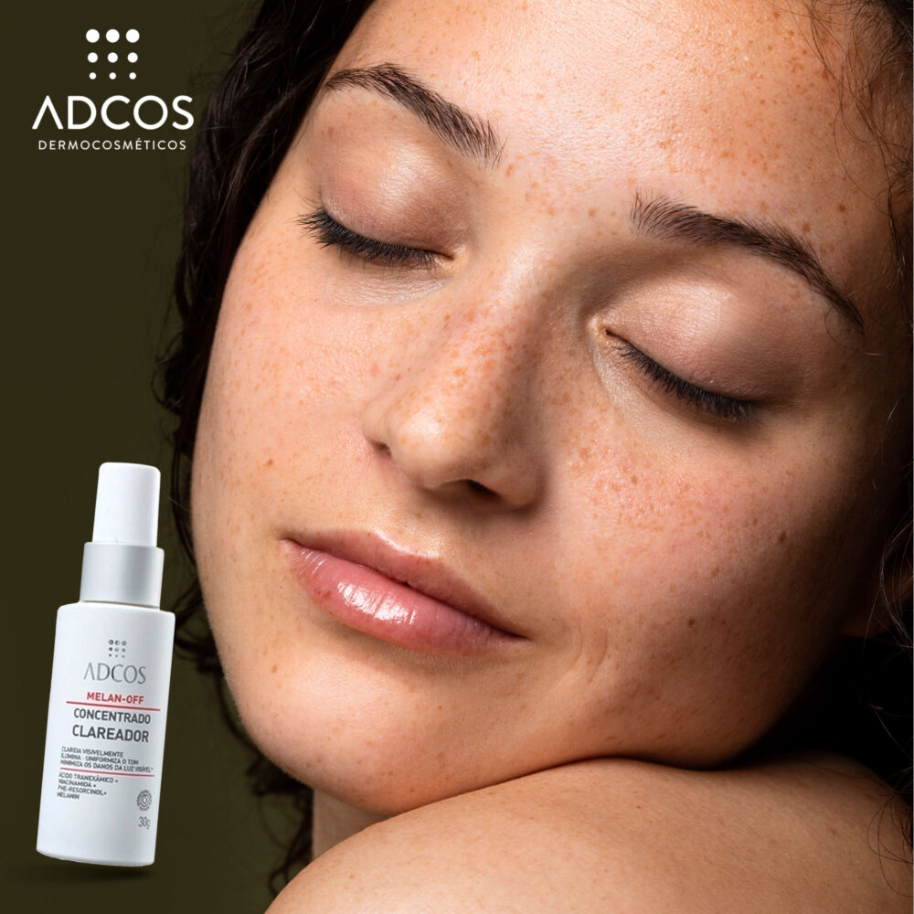 Adcos Melan-Off Whitening Concentrate Smooths Tone Minimizes Visible Light Damage Skin Care 30ml/1.01 fl.oz - Image 4
