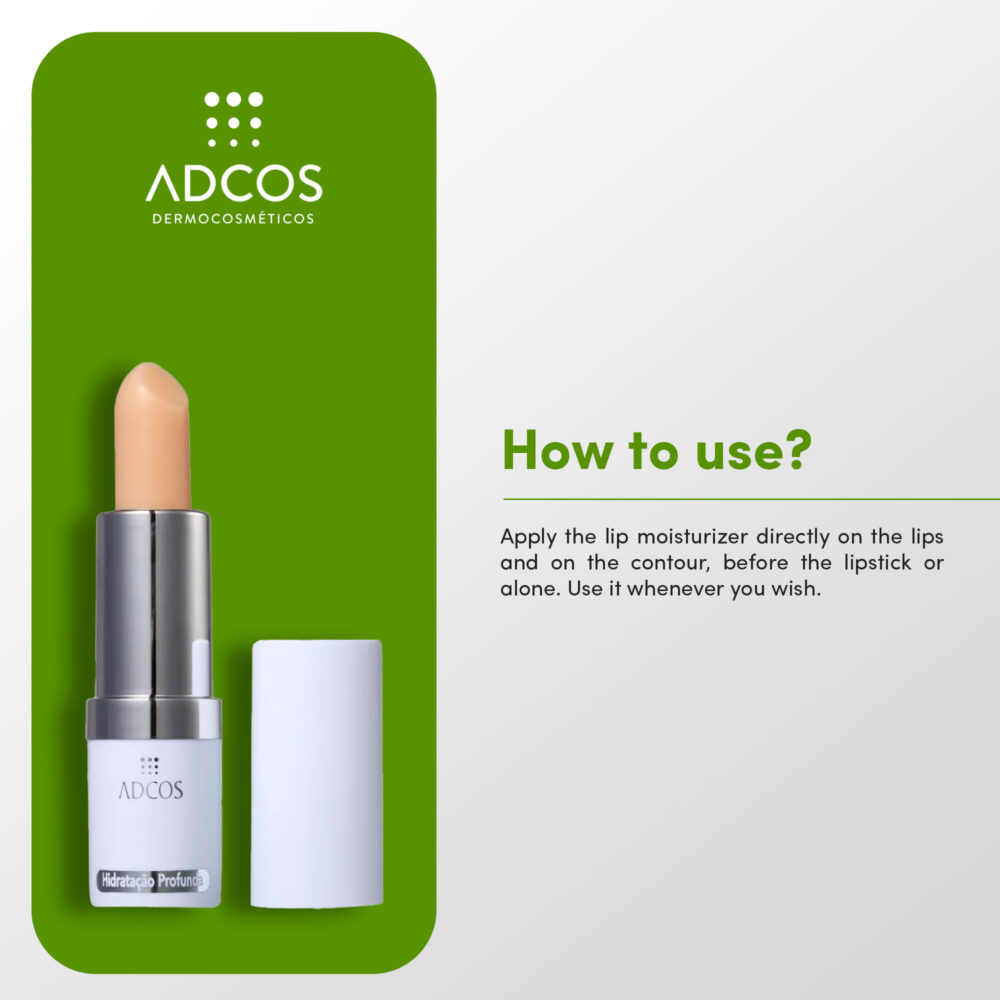 Adcos Ultra Hydrating Deep Nourishing Lip Balm Hyaluronic Acid Collagen Firming & Volumizing 3,5g/0.11 oz - Image 2