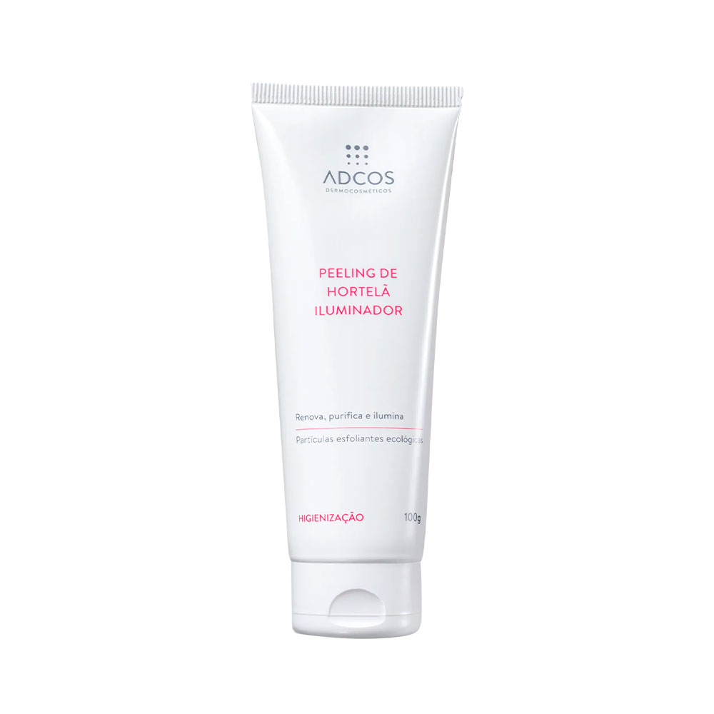 Adcos Peppermint Peeling Brightening Anti-Aging Treatment Regenerates and Brightens Skin 100g/3.38. oz