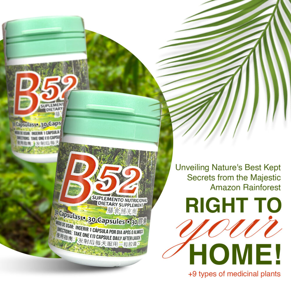 Natural Nutritional Supplement B52 30 Capsules - 2 Units - Image 4
