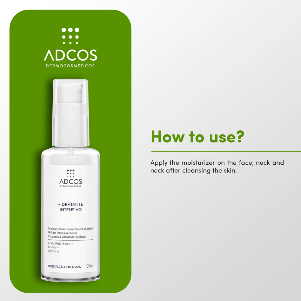 Adcos Skin Care Glow Effect Concentrate Intensive Moisturizer Facial Collagen Stimulating Skin Care 55ml/1.85 fl.oz - Image 2