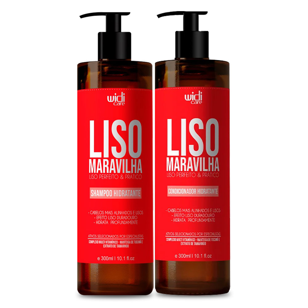 Kit Widi Care Smooth Wonder Shampoo and Moisturizing Conditioner 2x300ml/2×10.1 fl.oz