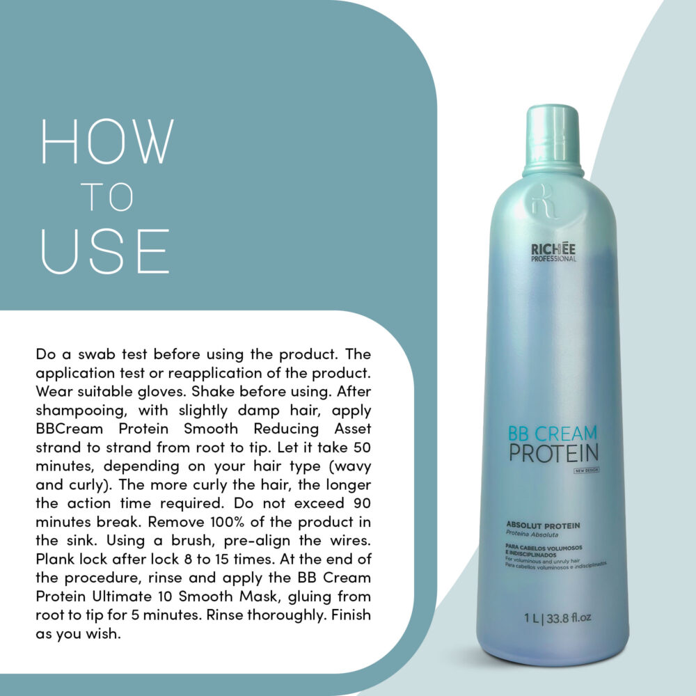 Richée Progressive BB Cream Reducer Fluid Natural Smoothing Effect Step 2 Hair Care 1Kg/35.2 oz - Image 3