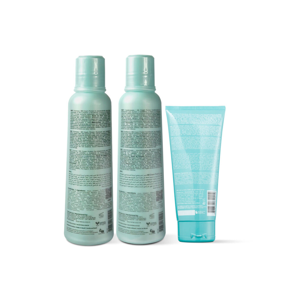 Kit Richée Shampoo Conditioner Mask BB Cream Home Care - Image 2