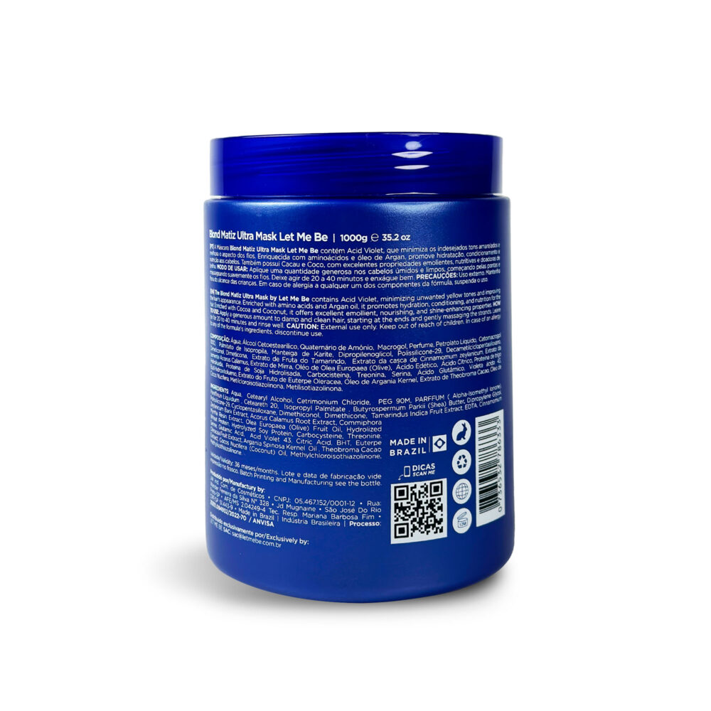 Let Me Be B-Btox Blond Matiz Tint Platinum Effect 1kg/35.2 oz - Image 2