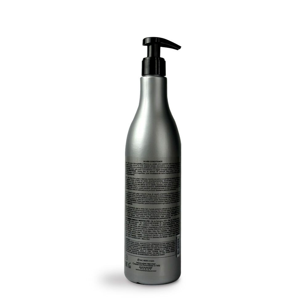 Alfaparf Conditioner Yellow Silver Hair Blonde Açaí Rose of Jericho Hair Care 500ml/16.9fl.oz - Image 2