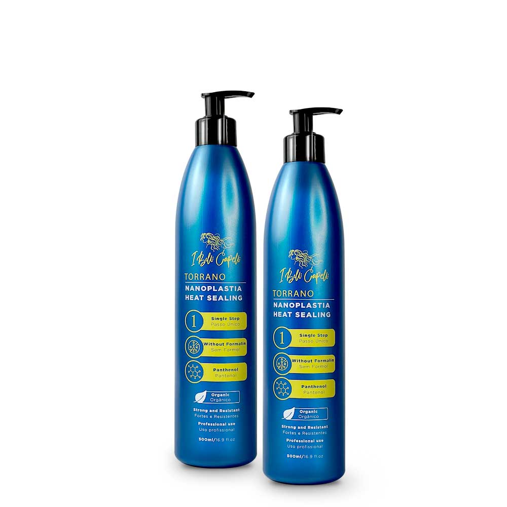 I Belli Capelli Torrano Organic Mask Thermal Sealing Single Step Without Formaldehyde Kit 2x500ml/2×16.90 fl.oz