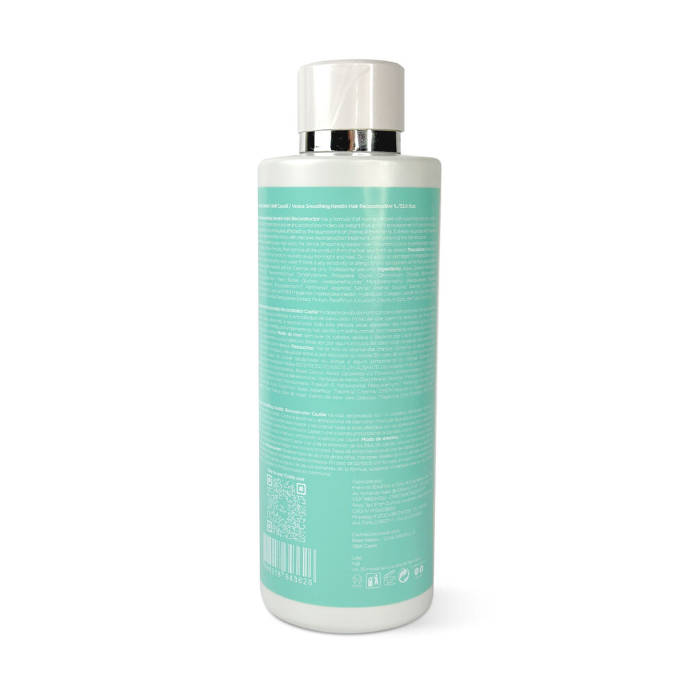 Kit I Belli Capelli Venice Hair Reconstructor Smoothing Keratin and Cassava Deep Moisture Mask - Image 2