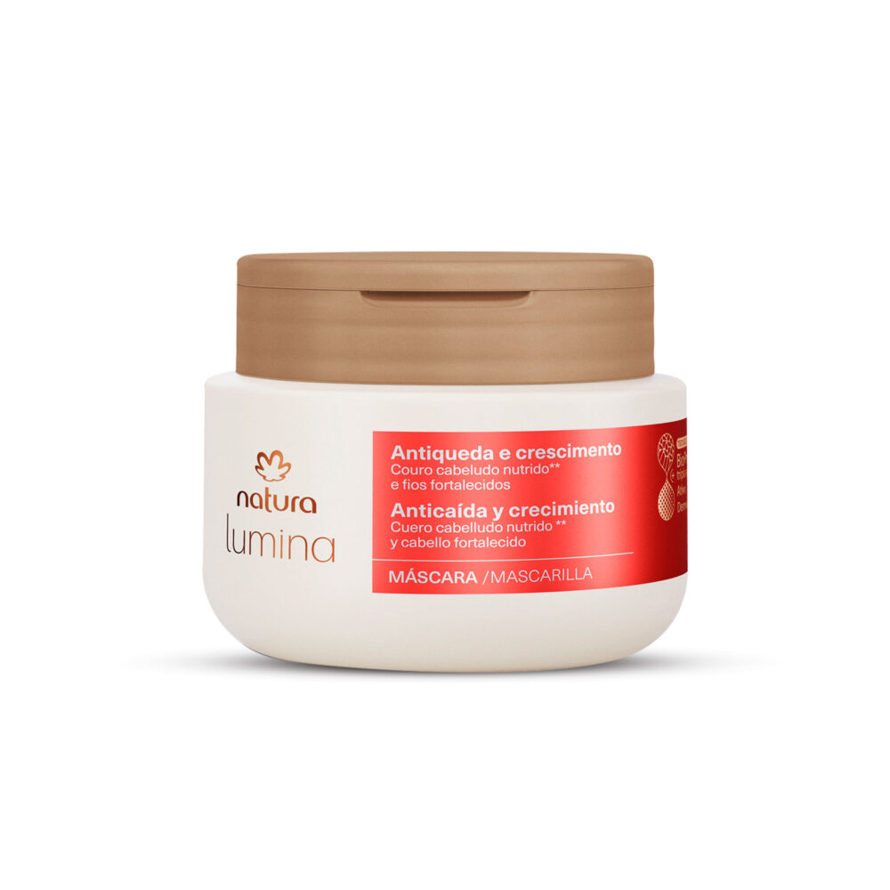 Kit Natura Lumina Hair Loss Control and Growth Shampoo + Conditioner + Mask - Image 4