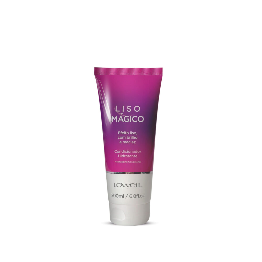 Kit Lowell Liso Mágico Shampoo Conditioner Fluid Keeping Liss Chemical-free Smooth Effect Hair Care - Image 3