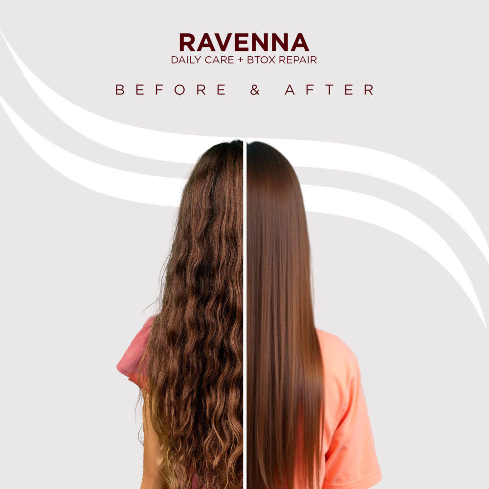 Kit Ravenna Daily Care + B-tox Repair : Hydration, Straightening, and Intense Shine - Image 5