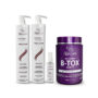 Kit Ravenna Daily Care + B-tox Blond : Hydration, Straightening, and Intense Shine