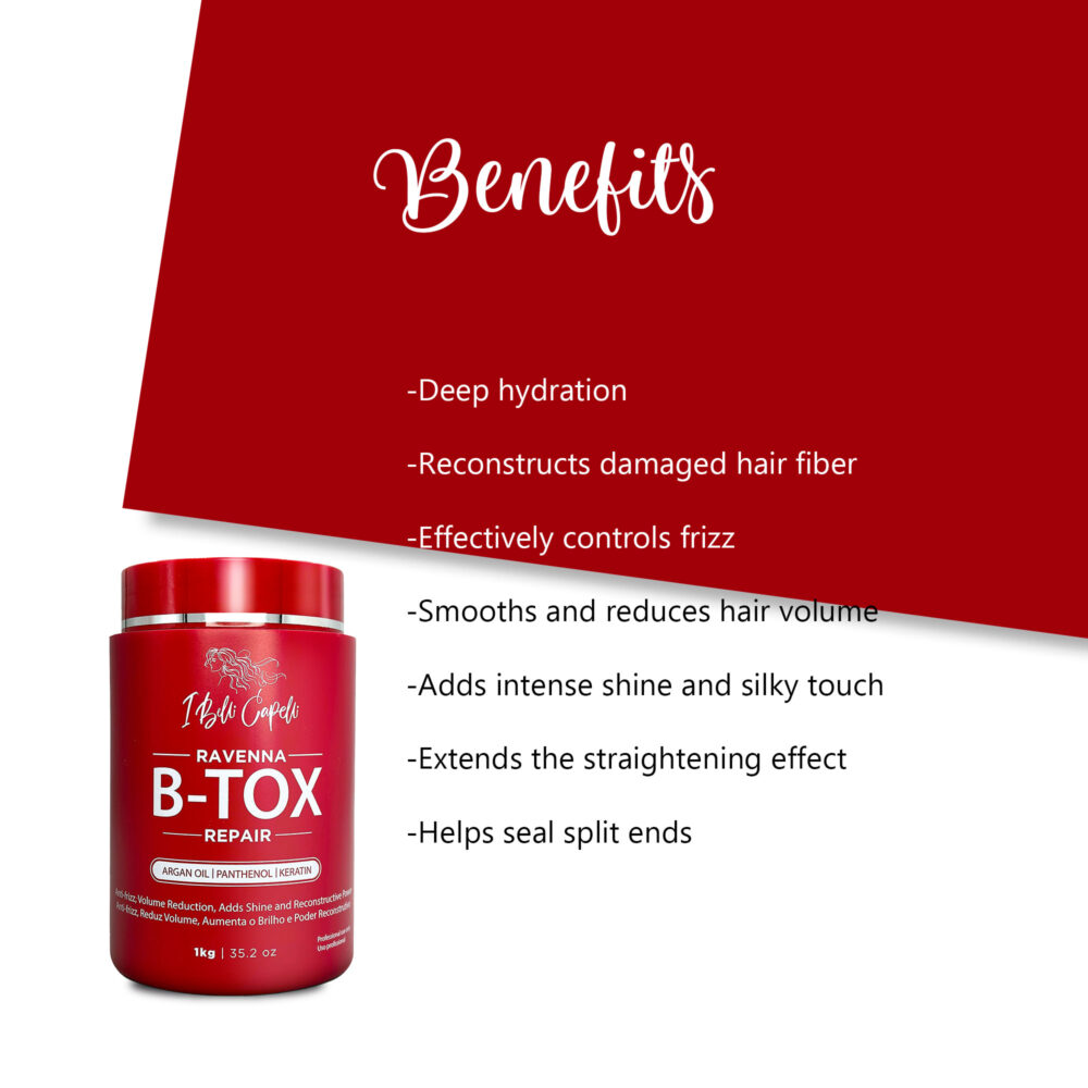 Kit I Belli Capelli B-tox Repair + Repair Oil Complete Hair Treatment - Image 6