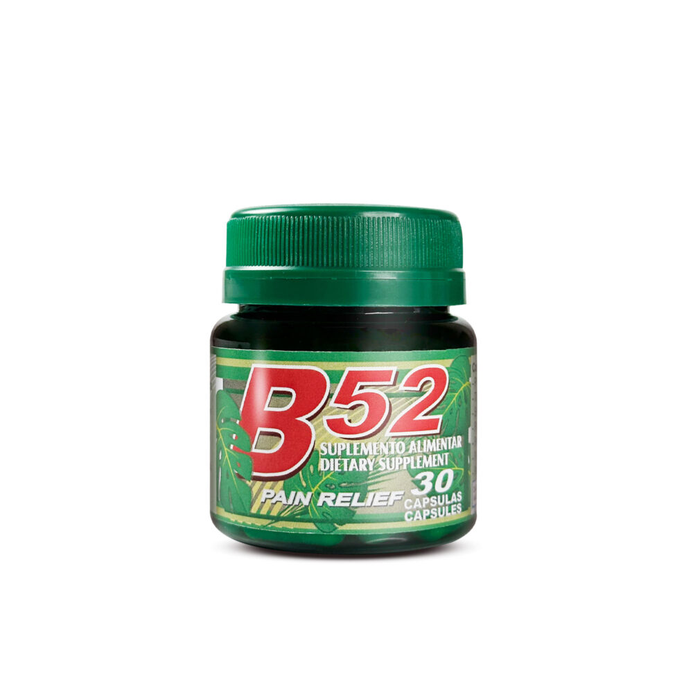Natural Nutritional Supplement B52 30 Capsules - 1 Unit