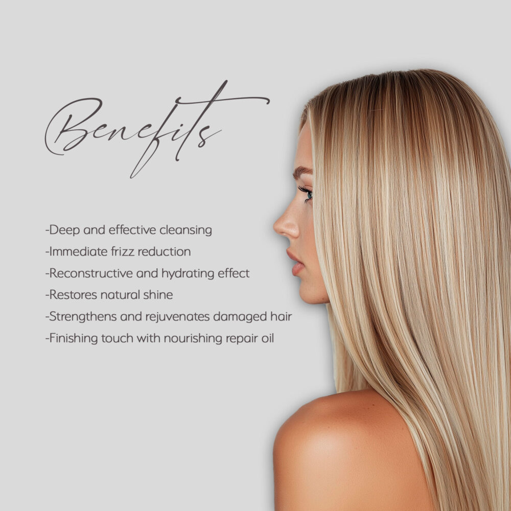 Kit I Belli Capelli B-tox Repair + Repair Oil + Deep Cleansing Anti-Residue Shampoo - Image 3
